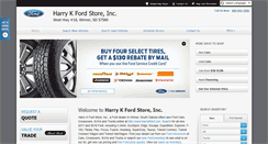 Desktop Screenshot of harrykford.com